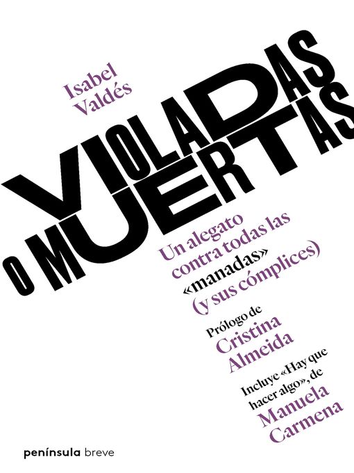 Title details for Violadas o muertas by Isabel Valdés - Available